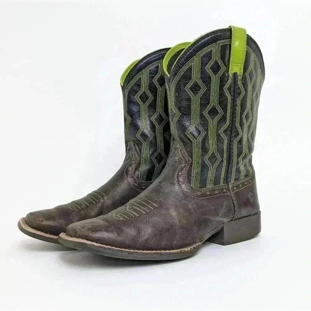 Ariat Kid's Live Wire Western Square Toe Boots - 5